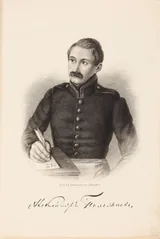 Александр Полежаев (1804-1838) - русский поэт XIX века. Художественный портрет.