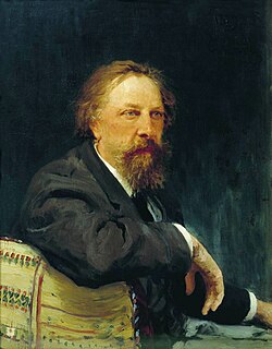 Портрет поэта Алексей Константинович Толстой