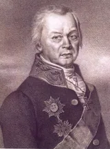 Андрей Нартов (1737-1813) - русский поэт и переводчик. Художественный портрет.