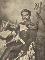 Денис Давыдов (1784-1839) - поэт-гусар. Художественный портрет.