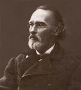Фёдор Миллер (1818-1881) - русский поэт и переводчик. Художественный портрет.