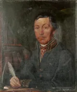 Иван Мартынов (1771-1833) - поэт, переводчик античных авторов, педагог и издатель. Художественный портрет.