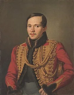 Михаил Лермонтов (1814-1841) - русский поэт Золотого века. Художественный портрет.