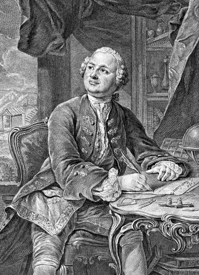 Михаил Ломоносов (1711-1765) - учёный, поэт и филолог XVIII века. Художественный портрет.