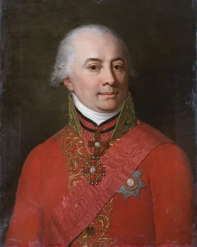 Михаил Муравьёв (1757-1807) - русский поэт и государственный деятель XVIII века. Художественный портрет.