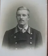 Николай Бурлюк (1890-1920) - русский поэт-футурист. Художественный портрет.