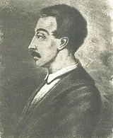 Вильгельм Кюхельбекер (1797-1846) - поэт, драматург, критик и декабрист пушкинского круга. Художественный портрет.