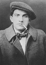 Владимир Маяковский (1893-1930) - поэт Серебряного века, драматург и художник. Художественный портрет.